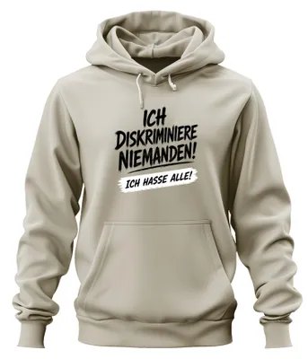 Obrázek produktu pro Neruším nikoho. Výroky, sarkasmus, mikina s kapucí, příroda, L