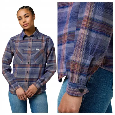 Produktbild von Wrangler | Damenbluse Femme Western Shirt mehrfarbig klassisch Größe S