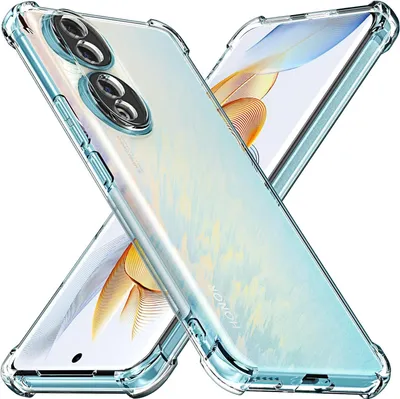 Produktbild von Hülle für Honor 90 Weich Transparent Handyhülle mit Verstärkte Ecken Bumper Schutzhülle