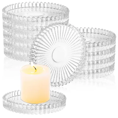 Obrázok produktu pre Sklenené misky na dezerty, priemer 10 cm, priehľadné, 12 kusov