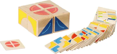 Produktbild von Goki Puzzle game, Kubus, 3 Jahr(e), Holz, Mehrfarbig