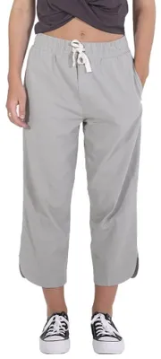 Produktbild von Hurley Damen W Stape Midi Length Mineral Wash Casual Pants, Green Miilieu, M