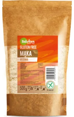 Zdjęcie produktu dla Mąka ryżowa 500g Bezglutenowa BALVITEN