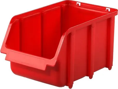 Produktbild von Rot-Behälter 16,5x10x7,5 - 0,6l