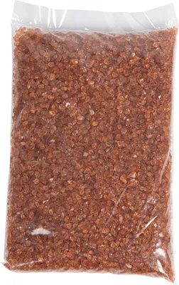 Produktbild von Glasgranulat, Glassplitt, Glassteine 2-4 mm terra 1 Kg (1 Kg = 3,75EUR) Eurosand