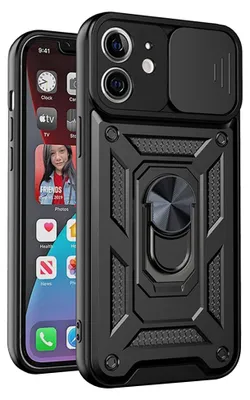 Obrázok produktu pre Techsuit CamShield Series kryt na iPhone 12 mini – čierny