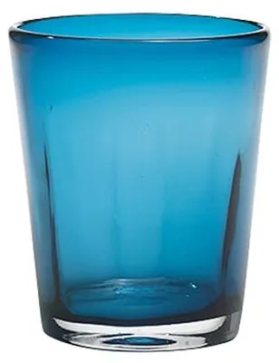 Mundgeblasene Trinkgläser 6er-Set Tintenblau