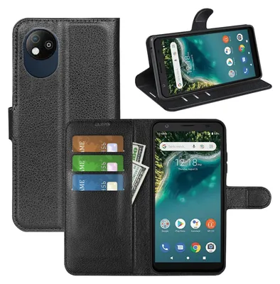 Immagine prodotto di Per ZTE Blade A35 Lite Smart Cellulare Custodia Nera Custodia in Pelle finta Book