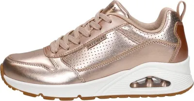 Produktbild von Skechers Uno - Metallixs Sneakers Laag - Rosé-goud - Maat 36