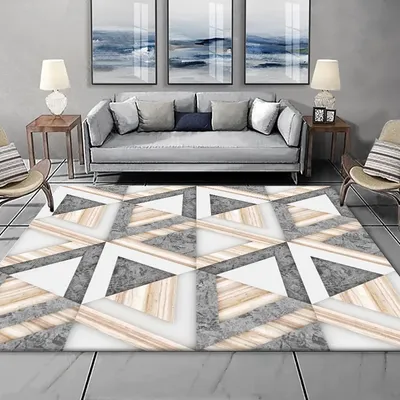 Productafbeelding van Extra Groot Antislip Tapijt voor Woonkamer - 180 x 200 cm