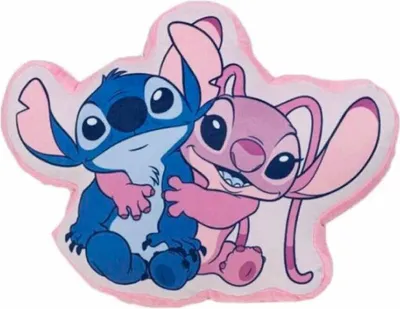 Image de Disney - Poduszka 3D Stitch i Angel - Oficjalny Produkt Disneyowski