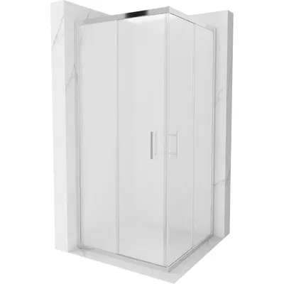 Obrázok produktu pre Mexen Rio štvorcová sprchová kabína 90 x 90 cm, inovať, chrómová - 860-090-090-01-30