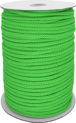 Produktbild von Polyesterschnur 100m Kordel Bekleidungskordel Makrameeschnur Häkelbindung 6mm