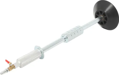 Produktbild von Pneumatischer Dellenzieher - Karosseriewerkzeug - Mit 3 Saugnäpfen - Lackschadenfreie Dellenentfernung - Gesamtlänge 57 cm - Anschluss 10 mm