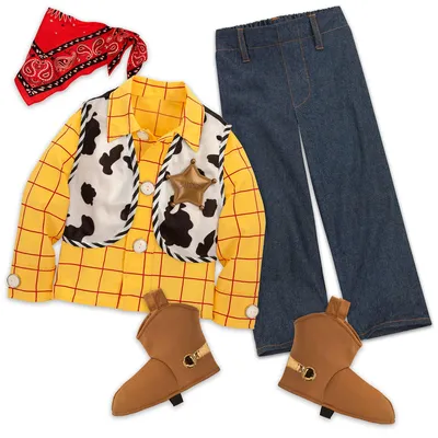 Produktbild von Disney Store Official - Toy Story - Sheriff Woody - Kostüm - Cowboy-Outfit für Kostümpartys, Halloween und Rollenspiele, 4 Jahre – Größe 104