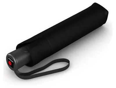 Productafbeelding van Zwarte zakparaplu, automatisch open, wind- en stormbestendig