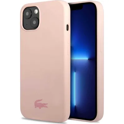 Obrázok produktu pre Ochranné puzdro pre iPhone 13 Mini, Lacoste Hardcase Silicone, ružové