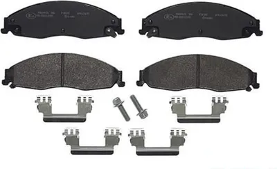 Imagen del producto de Juego de pastillas de freno delanteras BREMBO P 09 011 para CADILLAC CTS
