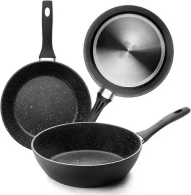 Produktbild von Ibili Honda Natura 24 Cm Bratpfanne Silber Silber One Size