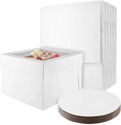 Productafbeelding van Kaasblokken - 20 stuks - Wit - 30 x 30 x 20 cm