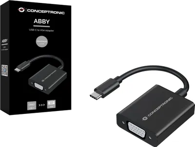 Immagine prodotto di CONCEPTRONIC Adapter USB-C -> VGA 1080P60Hz 0.15m
