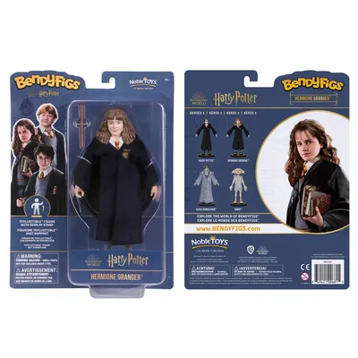 Immagine prodotto di Noble Collection - Figurka Hermione Granger z różdżką Bendyfigs 19 cm Harry Potter