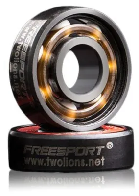 Immagine prodotto di Cuscinetti a sfera in Vetroceramica per skateboard, modello 608RS, grado ABEC 9, confezione da 8 pezzi, dimensioni 8mm x 22mm x 7mm, Vetroceramica ibrida