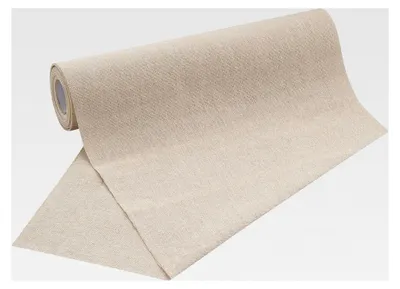 Produktbild von Tischläufer in Leinenoptik, Natur (28 cm x 5 m), dekoratives Tischband aus Stoff für besondere Anlässe