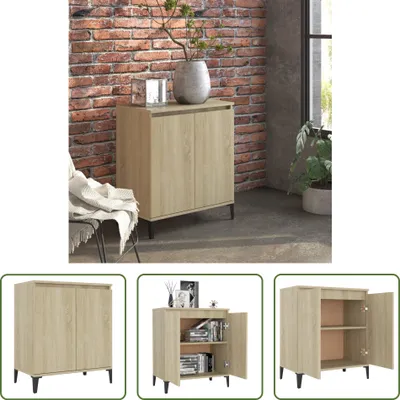 Produktbild von The Living Store Sideboard Sonoma-Eiche 60x35x70 cm Holzwerkstoff