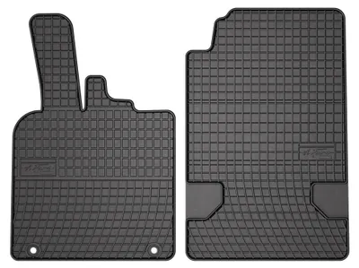 Zdjęcie produktu dla Dywaniki gumowe przednie do Smart Fortwo II 2007-2014 (hatchback) – 2 szt., czarne, dopasowane