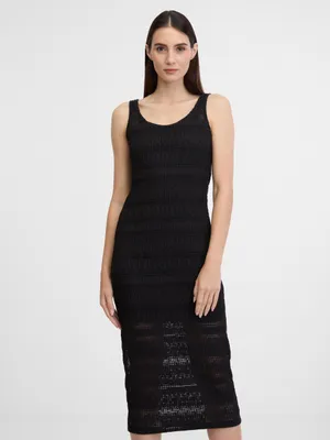 Produktbild von Orsay Schwarzes Damen-Midikleid 636954