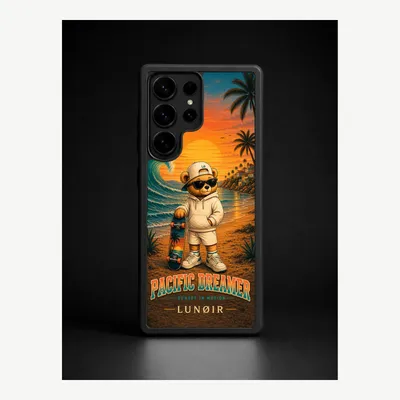 Produktbild von Samsung S25 Ultra Hülle Handyhülle Schutzhülle Case mit Pazifikküste Motiv – LUNØIR ©