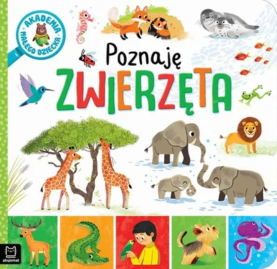 Zdjęcie produktu dla Książka edukacyjna Poznaję Zwierzęta dla dzieci