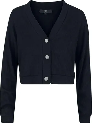 Produktbild von RED by EMP Damen schwarzer Cardigan XL