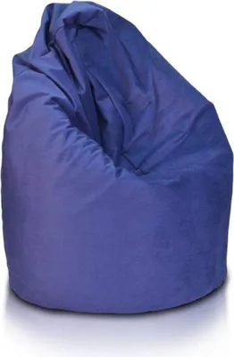 Produktbild von Ecopuf - Sitzsack Bean Bag mit Füllung Größe Blau A15 L 70 x 110 cm
