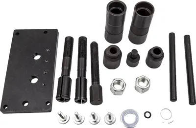 Zdjęcie produktu dla Narzędzie Installer Puller Tool dla Harley Twin Cam zawiera 3 podstawowe elementy