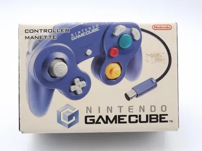 Produktbild von Original Nintendo GameCube Controller Lila / Purple in
