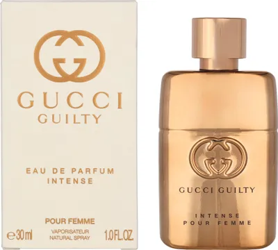 Produktbild von Gucci Guilty Intense Pour Femme, Frauen, 30 ml, Nicht nachfüllbare Flasche, Spray, ALCOHOL DENAT., PARFUM/FRAGRANCE, AQUA/WATER/EAU, BENZYL SALICYLATE, LIMONENE, ALPHA-ISOMETHYL...