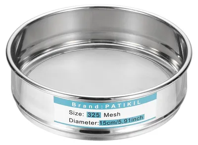 Image de Elzusha - Laboratoire de tamisage avec un tamis de 325 mailles