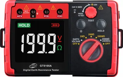Obrázek produktu pro Měřič zemního odporu Benetech GT5105A