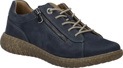 Imagen del producto de Josef Seibel Angelina 09: Zapatos de mujer, tipo cordones, deportivos, color azul, para uso casual