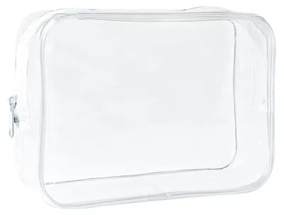 Immagine prodotto di Borsa da toilette trasparente in PVC, grande capacità, 18 x 12 x 6 cm, ideale per i viaggi