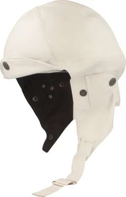 Bullani Cabriohaube aus echtem Leder in weiß