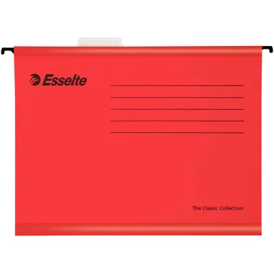 Produktbild von 25 Esselte Hängemappen Pendaflex Collection rot