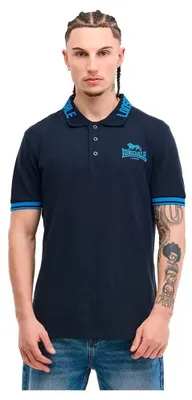 Immagine prodotto di Polo da uomo vestibilità normale BYERMOOR Dark Navy/Blue XL Lonsdale