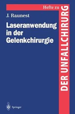 Obrázek produktu pro Laseranwendung in der Gelenkchirurgie