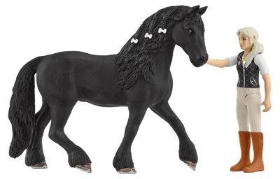 Zdjęcie produktu dla schleich HORSE CLUB 42640, Horse with rider, Horses, 5 lat(a), Wielobarwny, Plastik