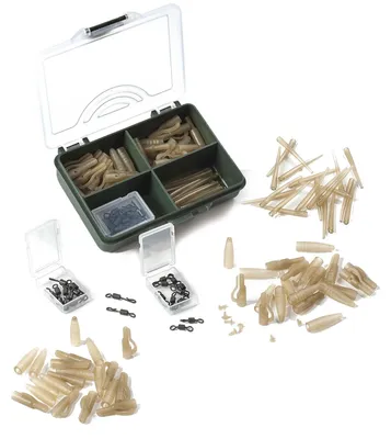Produktbild von Behr RedCarp Lead Clip Set 2 – Karpfenset 80 Teile + Box
