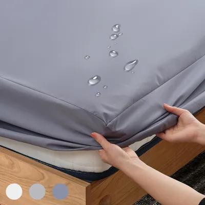 Image de Housse de couette imperméable en microfibre, 180 x 200 cm