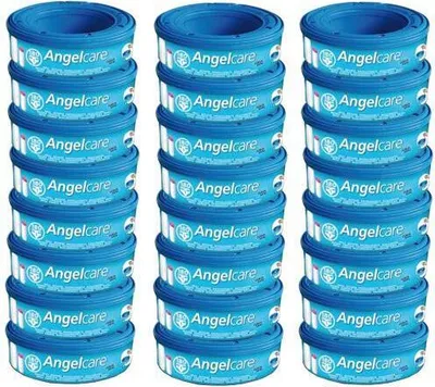 Produktbild von Angelcare Windeleimer Nachfüllpack Plus 24er Pack